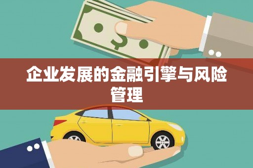 岑巩企业发展的金融引擎与风险管理