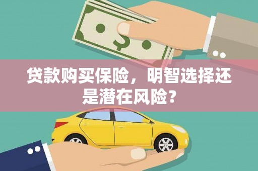 岑巩贷款购买保险，明智选择还是潜在风险？