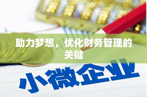 岑巩助力梦想，优化财务管理的关键