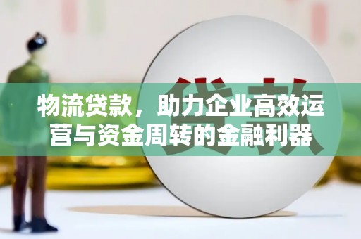 岑巩物流贷款，助力企业高效运营与资金周转的金融利器