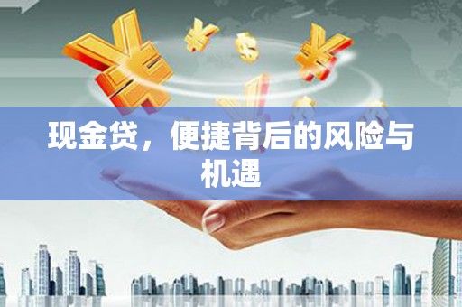 岑巩现金贷，便捷背后的风险与机遇