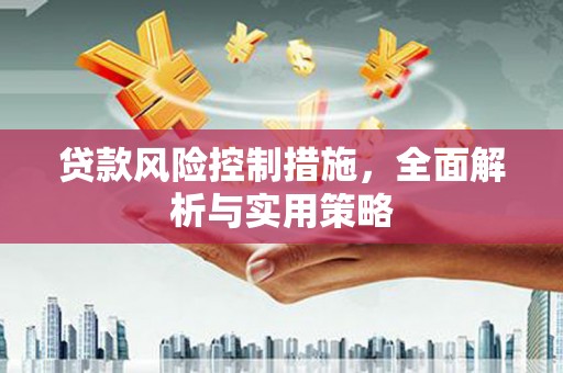 岑巩贷款风险控制措施，全面解析与实用策略