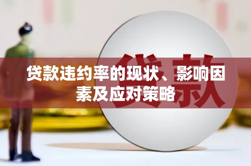 岑巩贷款违约率的现状、影响因素及应对策略