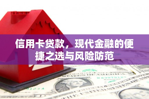 岑巩信用卡贷款，现代金融的便捷之选与风险防范