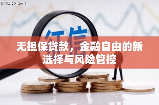 岑巩无担保贷款，金融自由的新选择与风险管控