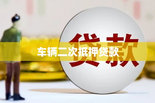 岑巩车辆二次抵押贷款