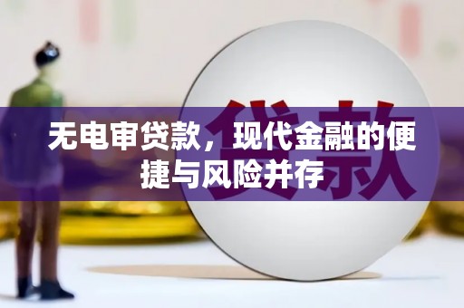 岑巩无电审贷款，现代金融的便捷与风险并存
