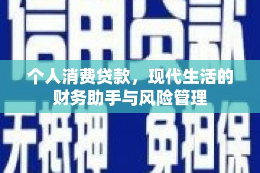 岑巩个人消费贷款，现代生活的财务助手与风险管理