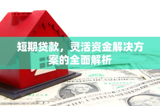 岑巩短期贷款，灵活资金解决方案的全面解析