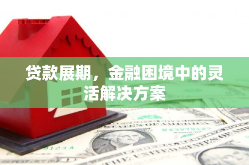 岑巩贷款展期，金融困境中的灵活解决方案