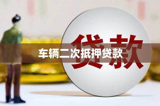 岑巩车辆二次抵押贷款