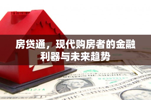 岑巩房贷通，现代购房者的金融利器与未来趋势