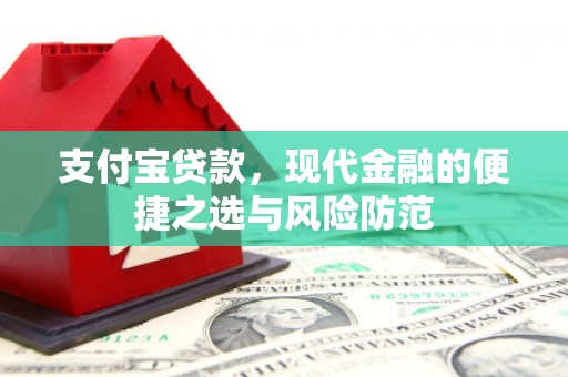岑巩支付宝贷款，现代金融的便捷之选与风险防范
