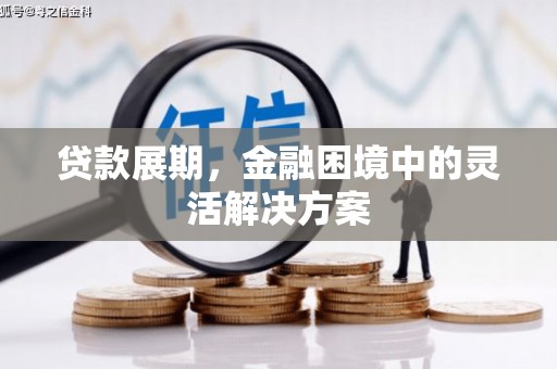 岑巩贷款展期，金融困境中的灵活解决方案