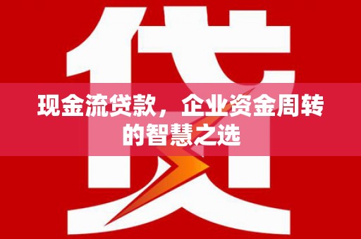 岑巩现金流贷款，企业资金周转的智慧之选
