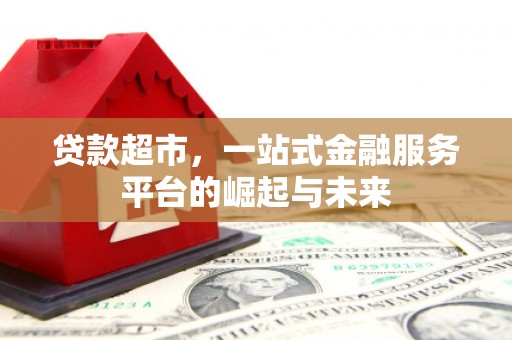岑巩贷款超市，一站式金融服务平台的崛起与未来