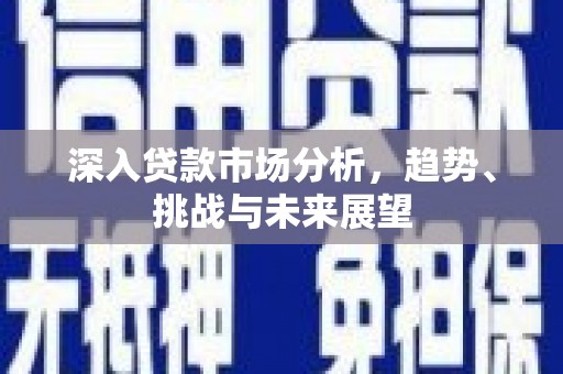 岑巩深入贷款市场分析，趋势、挑战与未来展望