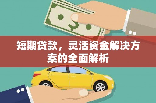 岑巩短期贷款，灵活资金解决方案的全面解析