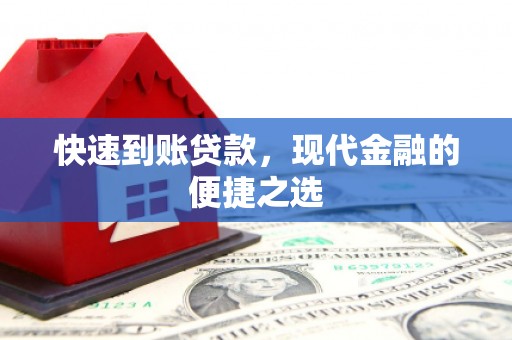 岑巩快速到账贷款，现代金融的便捷之选