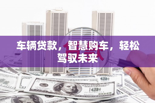 岑巩车辆贷款，智慧购车，轻松驾驭未来
