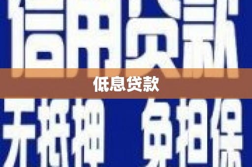 岑巩低息贷款