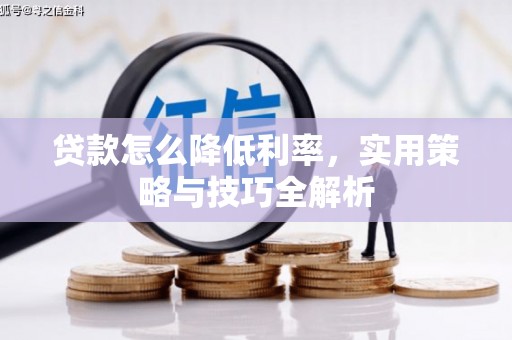 岑巩贷款怎么降低利率，实用策略与技巧全解析
