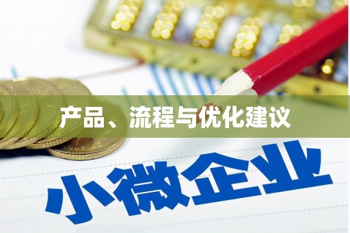 岑巩产品、流程与优化建议