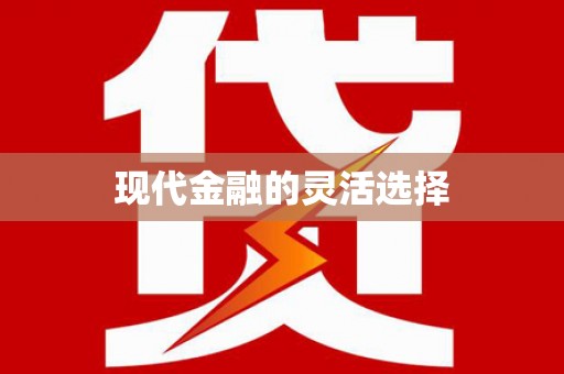 岑巩现代金融的灵活选择