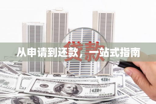 岑巩从申请到还款，一站式指南