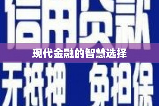 岑巩现代金融的智慧选择