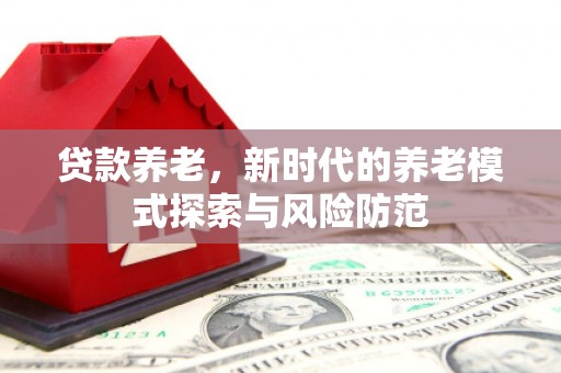 岑巩贷款养老，新时代的养老模式探索与风险防范